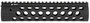 Troy Ind STRXAL111BT01 Alpha Rail  Aluminum Black Anodized 11" for AR-15, M16