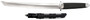 Cold Steel CS35AE Magnum Tanto XII  12" Fixed Tanto Plain Satin VG-10 San Mai Blade/Black Textured/Oval Kray-Ex Handle Includes Sheath