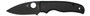 Spyderco C229GPBK Shaman  3.58" Folding Plain Black DLC CPM S30V SS Blade/Black Textured G10 Handle Includes Pocket Clip
