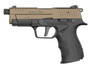Retay USA RXP22BLKFDES10TH RXP 22 LR 10+1 4" Threaded Barrel, Flat Dark Earth Cerakote Optic Ready/Serrated Slide, Black Cerakote Polymer Frame w/Accessory Rail, RMR/RMSc Footprint