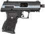 Hi-Point YC380CFRDCT YC380 w/Red Dot 380 ACP 10+1 3.93" Black Threaded Barrel, Black/Chrome Serrated Steel Slide, Black Polymer Frame w/Picatinny Rail, Black Plastic Grip, Crimson Trace Red Dot
