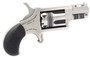 North American Arms 22LRTW Wasp  22 LR 5rd rd 1.13" Stainless Vent Rib Steel Barrel, Matte Stainless Steel Frame, Stainless Cylinder, Exclusive Black Pebbled Rubber Grips