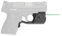 Crimson Trace 0158401 Laserguard Pro Fits S&W M&P Shield & M&P Shield M2.0 9mm/40 S&W, Green Laser/White Light Black Polymer