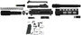 TacFire SSPK45ACPLPK AR Build Kit Pistol 45 ACP AR-10 Black Nitride Steel 5/8"-24 tpi *Sports South Exclusive.
