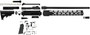 TacFire SSRK45ACPLPK AR Build Kit  Sports South Exclusive 45 ACP AR-Platform Black Nitride
