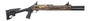 Panzer Arms PAEG240TSBBUSFC 240 12 Gauge Semi-Auto 3" 5+1 18.50" Black Ported Barrel, Black & Bronze US Flag Cerakote w/Gold Accents Aluminum Receiver w/Picatinny Rail, Black Skeleton Stock w/Pistol G