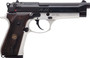 Derya Firearms MELIK9TTTR Melik  9mm Luger 17+1 4.90" Black Melonite Steel Barrel, Black Melonite Serrated Steel Slide, Silver Anodized Aluminum Frame, Dark Walnut Grip
