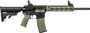 Tippmann Arms A101228 M4 LTE MSR 22 LR 25+1 16" Black Parkerized Threaded Barrel, OD Green Aluminum Receiver w/Picatinny Rail, M-LOK Handguard, Black Adj CAR15 Polymer Stock, OD Green Gen2 Grip, Right