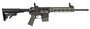 Tippmann Arms A101338 M4-22 LTE 22 LR 10+1 16" Black Parkerized Threaded Barrel, Matte Black Aluminum Receiver w/Picatinny Rail, OD Green M-LOK Handguard, Composite Forend, Black Polymer Stock, OD Gre