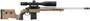 Mdt Sporting Goods Inc 105345FDE XRS Chassis System Flat Dark Earth Ruger American/ Short Action 32.25"