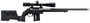 Mdt Sporting Goods Inc 104690BLK XRS Chassis Black Aluminum Core with Polymer Panels, Adj. Cheekrest, M-LOK Forend, Interchangeable Grips, AICS Mag Compatible, Fits Short Action Howa 1500