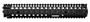 Daniel Defense 0100408001006 M4A1 RIS II Handguard 12.25" 2-Piece, Free-Floating Style Made of 6061-T6 Aluminum with Black Anodized Finish & Picatinny Rail for AR-15
