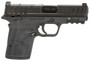 Smith & Wesson 13732 Equalizer  Micro-Compact 9mm Luger 10+1 3.68" Black Armornite Steel Barrel, Optic Ready/Serrated Slide, Black Polymer Frame w/Picatinny Rail, Black Textured Polymer Grips