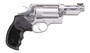 Taurus 2-441039T-SNK Judge  Compact 45 Long Colt/410 Gauge 5 Shot 3" Stainless Engraved w/Snake  Barrel & Frame, Stainless Cylinder, Black Rubber Grip, Transfer Bar Safety