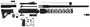 TacFire SSRK65CRDLPK20BN AR Build Kit  Sports South Exclusive 6.5 Creedmoor AR-Platform Black Nitride 5/8"x24