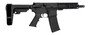 Andro Corp Industries 5568CB ACI-15 CQB 5.56 NATO 30+1 8" Black Nitride Threaded Barrel, Black Anodized Aluminum Receiver w/Picatinny Rail, M-LOK Handguard, Black Polymer SBA3 Pistol Brace, Black A2 G