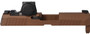 Sig Sauer 8901567 P320 ROMEO-X 9mm Luger Coyote Brown