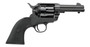 Pietta PFI38ALLOYAS312CB 38 Super 6 Shot 3.50" Matte Black Steel Frame & Barrel, Black Checkered Grip