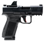 Canik HG7882VN Mete MC9L w/Optic 17+1 9mm Luger Black Sub-Compact Frame 3.18" Steel Barrel Black, Nitride Serrated Steel Slide, Black Polymer Frame w/Picatinny Rail, MeCanik MO1 Red Dot