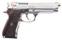Derya Firearms 10L.MELIK9.NG.TR Melik  9mm Luger 10+1 4.90" Gold TiN Steel Barrel, Black Melonite Serrated Steel Slide,  Black Aluminum Frame, Black Polymer Grip