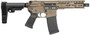 Diamondback DB1913K061 DB15  5.56 NATO 30+1 7" Flat Dark Earth Cerakote Heavy Barrel 7075-T6 Aluminum Receiver 6" M-LOK Handguard SBA3 Brace Magpul MOE Grip