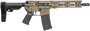 Diamondback DB1916K061 DB15  5.56 NATO 30+1 10" Flat Dark Earth Cerakote Heavy Barrel 9" M-LOK Handguard 7075-T6 Aluminum SBA3 Brace Magpul MOE Grip