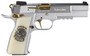 Girsan 391455 MCP 35 Liberador 9mm Luger, OPS with Accessory Rail, Gold Controls, Pearl Engraved Grips