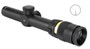 Trijicon 200052 AccuPoint  Black Hardcoat Anodized 1-4x 24mm 30mm Tube Illuminated Amber Triangle Post Reticle