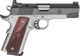 Springfield Armory PX9117LAOS 1911 Ronin 9mm 9+1 4.25" Stainless Steel Barrel Optic Ready Blued Slide Crossed Cannons Checkered Grip