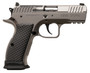Sarsilmaz SAR7/24C 7/24  Compact 9mm Luger 17+1 Matte Stainless Steel Frame w/Beavertail & Picatinny Rail, Black Polymer Grip