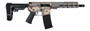 Shark Coast Tactical SCC07428MILFDE-P Military 5.56 NATO 30+1 10.50" Black Nitride Threaded Barrel, 2-Tone FDE Cerakote Aluminum Receiver w/Picatinny Rail, M-LOK Handguard, Polymer SB Tactical SBA3 Br