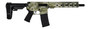 Shark Coast Tactical SCC07107ANOD-P Anime-15 5.56 NATO 30+1 10.50" Black Nitride Threaded Barrel, Aluminum Receiver w/Picatinny Rail, M-LOK Handguard, Polymer SB Tactical SBA3 Brace, Magpul MOE Grip,