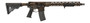 Griffin Armament MK2RECCEFDE-W MK2 RECCE 223 Wylde 30+1 16.10" Black Anodized Barrel, Tetra Brown Anodized Aluminum Receiver w/Picatinny Rail, M-LOK Handguard, Griffin Extreme Condition Black Polymer