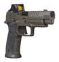 Sig Sauer 320AXGF9LEGIONRXSL10 P320 AXG Legion w/Optic 9mm Luger 10+1 3.90" Legion Gray Cerakote Stainless Steel Ported Slide w/Sig ROMEO-X SIG-LOC Pro, Legion Gray Cerakote Stainless Steel Frame w/Pi