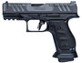 Walther Arms 2896991 PDP Pro Compact Frame 9mm Luger 18+1 4" Black Steel Barrel, Black Optic Cut/Serrated Steel Slide, Black Steel Frame w/Picatinny Rail, Textured Wraparound Grip