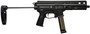 Grand Power 197892004855 SP10A3 Stribog 10mm Auto 20+1 8" Black Threaded Barrel, Black Aluminum Picatinny Rail Receiver, Black Polymer PDW Tailhook Brace, Black Polymer Grip, Thread Protector