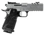 Kimber Mfg, Inc 3500075 2K11 Pro Compact 9mm Luger 19+1 4.25" Matte Stainless Steel Compensated Barrel & Lightening Cut/Optic Ready/Serrated Slide, Matte Stainless Steel Frame w/Beavertail & Picatinny