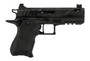 Oa Defense  2311 Pro Compact Frame 9mm Luger 15+1 4.25" Ported Barrel, DLC Black Steel Optic Ready/Serrated Slide, Black Aluminum Frame w/Picatinny Rail, Black Polymer Grip, Ambidextrous