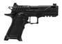 Oa Defense  2311 Pro Elite Compact Frame 9mm Luger 21+1 4.25" DLC Black Steel Optic Ready/Serrated Slide, Black Aluminum Frame w/Picatinny Rail, Black Aluminum Grip, Ambidextrous