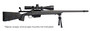 Horizon Firearms RF019C232216C20 Vandal Carbon II 300 PRC 22" Black Fluted Barrel, Black Drilled & Tapped Receiver, Black Iota EKO X Carbon Fiber Stock
