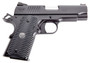 Wilson Combat ACPCP45 ACP Compact SAO 45 ACP 4" 7+1 Black Armor-Tuff Carbon Steel Black G10 Eagle Claw Grip