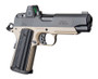 Ed Brown  Special Forces Commander SOCOM w/Optic 45 ACP 7+1 4.25" Black Nitride Barrel, Black Gen4 Stainless Steel Serrated w/Optic Slide, Flat Dark Earth Gen4 Stainless Steel Frame w/Accessory Rail,