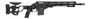 Cadex Inc CDXSSCOV308165CP20I2E1 CDX-SS Seven S.T.A.R.S. Covert Compact 308 Win 10+1 16.50" Black DLC Fluted Threaded Barrel, Black Cerakote Receiver w/Picatinny Rail, M-LOK Handguard, Black Folding S