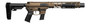 CMMG 45AEA70-MB Zeroed Banshee MkG 45 ACP 13+1 6.50" Black Nitride Threaded Barrel, Midnight Bronze Cerakote Aluminum Receiver w/Picatinny Rail, M-LOK Handguard, Black Polymer CMMG RipBrace, CMMG Zero