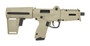 Kel-Tec SDP9TAN SUB SDP 9mm Luger 17+1 6" Threaded Barrel, Polymer Receiver w/Picatinny Rail, Polymer Folding Pistol Brace, Polymer Grip