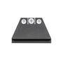 Night Fision GLK004003WGW Suppressor Height Sights For Glock  Green Tritium White Outline Front Sight-Green Tritium White Outline Rear Sight Glock 17/17L/19