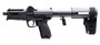 Kel-Tec SDP9BLK SUB SDP 9mm Luger 17+1 Threaded Barrel, Receiver w/Picatinny Rail, Folding Pistol Brace, Polymer Grip