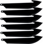 OUTDOOR EDGE 3.5" REPLACEMENT - BLADES 6-PACK BLACK BLADES