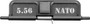 YHM DUST COVER ASSEMBLY AR-15 - CALIBER MARKED 5.56 NATO