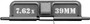 YHM DUST COVER ASSEMBLY AR-15 - CALIBER MARKED 7.62X39MM